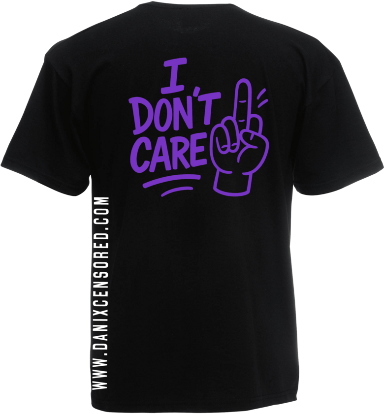 Tshirt I don't care